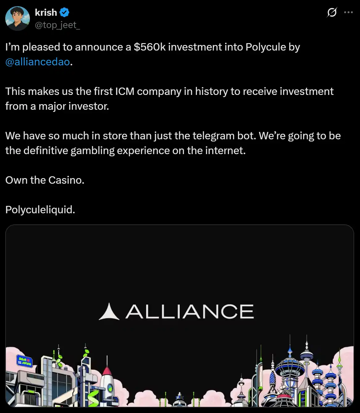 Polycule操作指南：快速玩转Polymarket的Telegram Bot