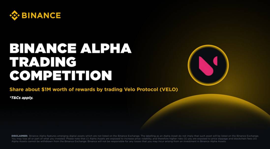 Velo Protocol：Binance Alpha 上市，加速亚洲 Web3 流动性革命 - 深潮