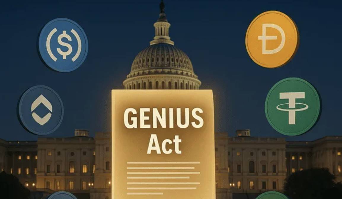 Genius 法案未来五年对加密货币行业的三大影响