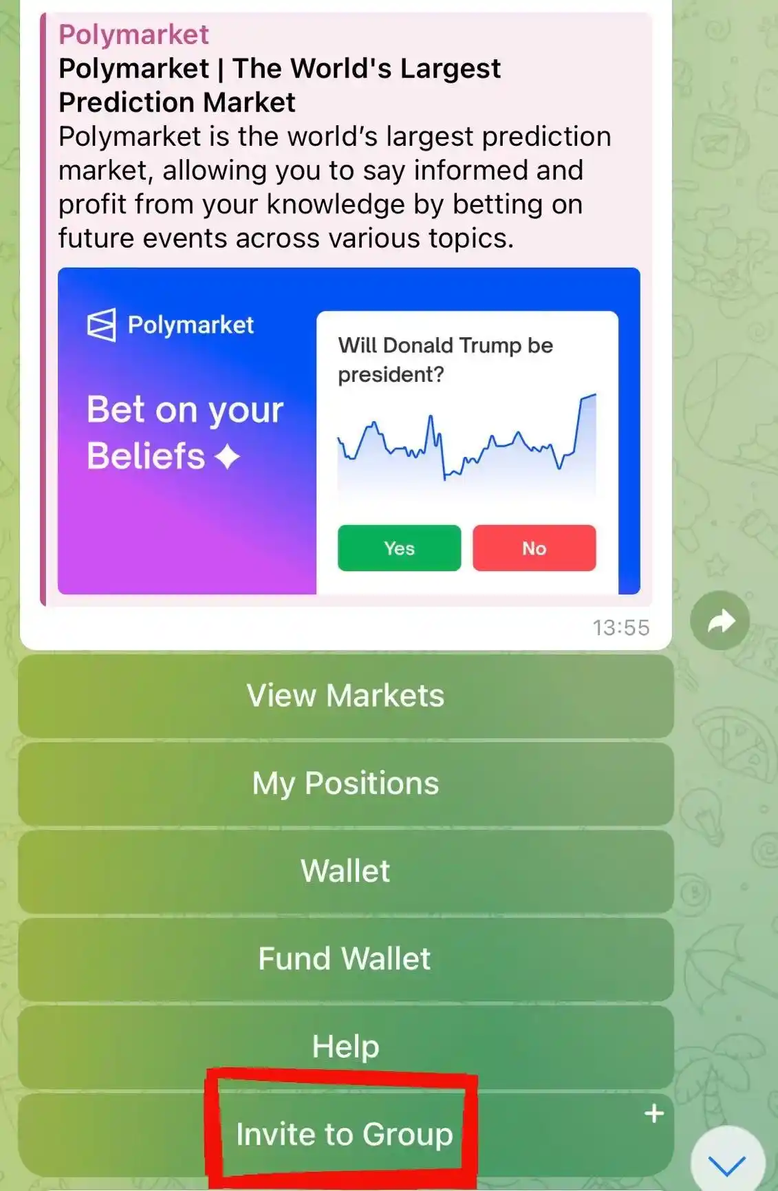 Polycule操作指南：快速玩转Polymarket的Telegram Bot