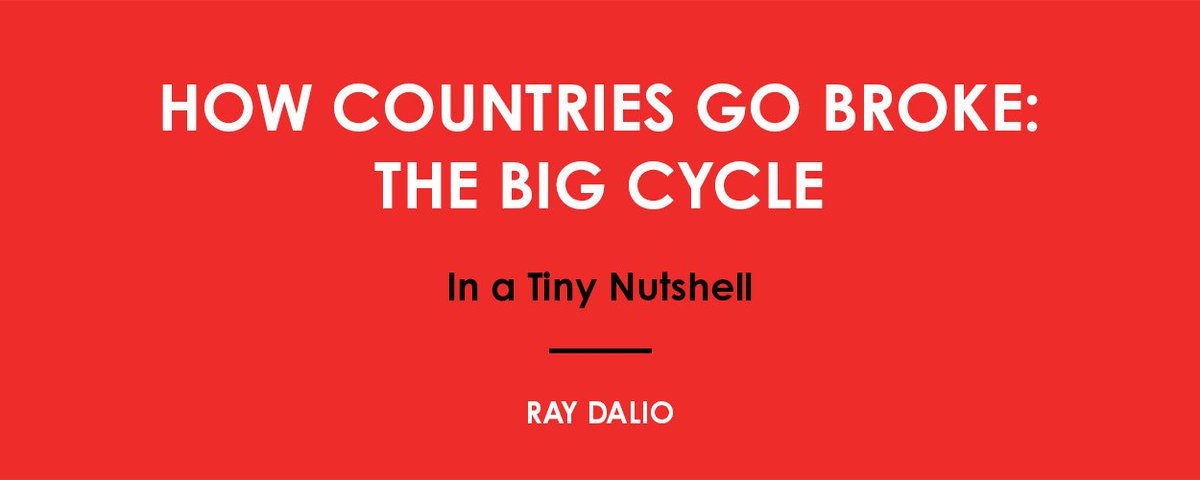 桥水基金创始人 Dalio：国家如何走向破产？