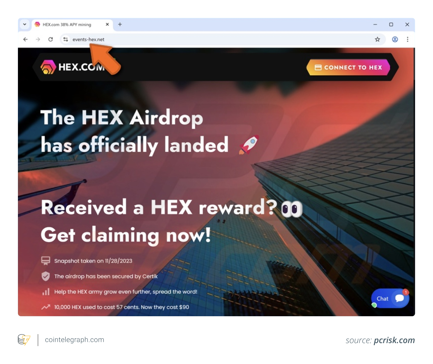 hex airdrop