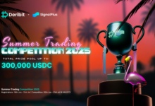 Deribit and SignalPlus Launch “The Summer Chase” Trading Competition 2025 Featuring a $300,000+ USDC Prize Pool