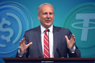 Peter Schiff Challenges Stablecoin Impact on Treasury Demand