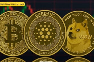 Bitcoin Hits $123K, ADA and DOGE Rallies over 20% in a Week