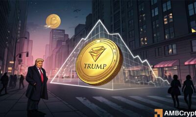 TRUMP slips to key levels – The memecoin eyes $9.70 support next