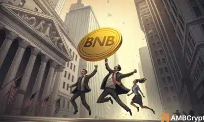 BNB’s $1K bid isn’t just hype – VAPE just backed it with $1.25B