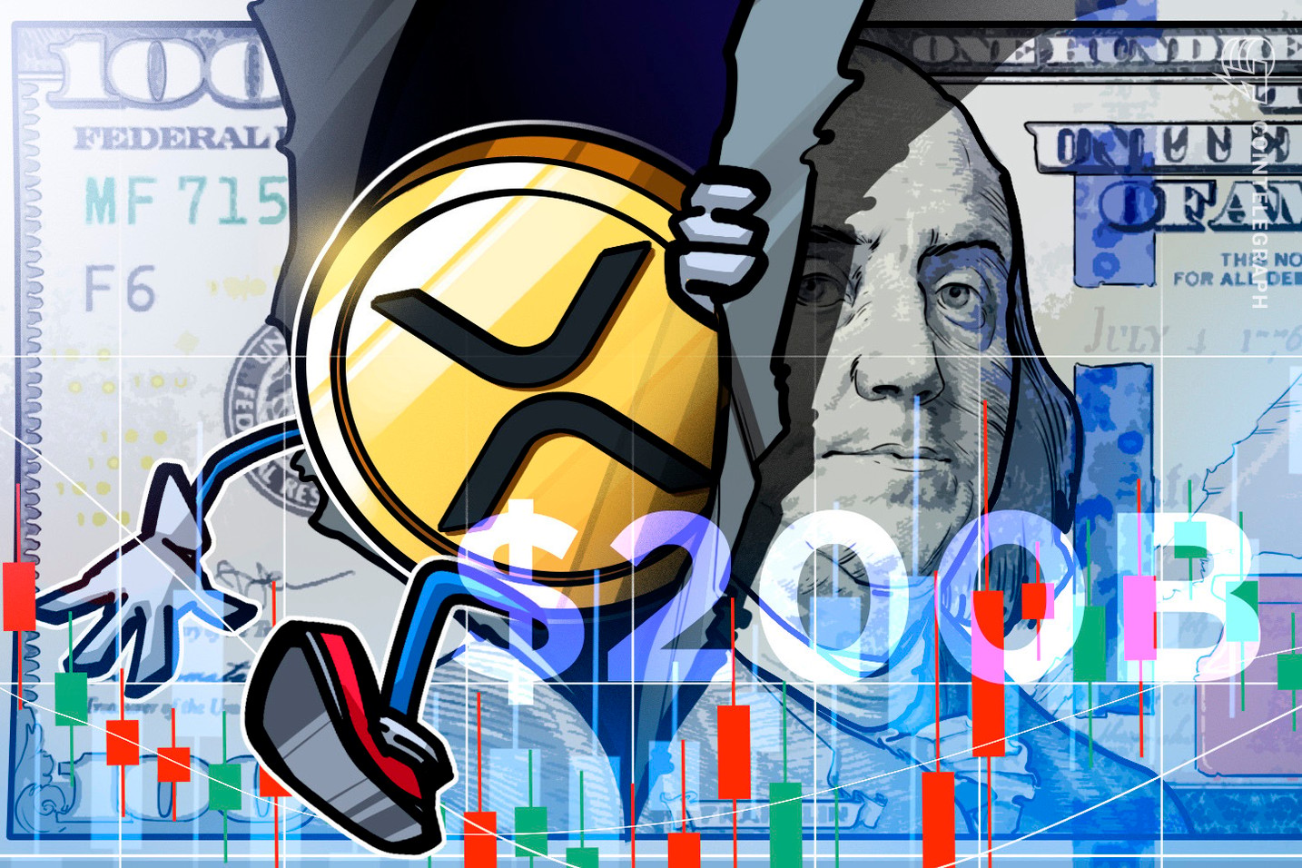 XRP市值即将首次突破2000亿美元,价格逼近历史高位