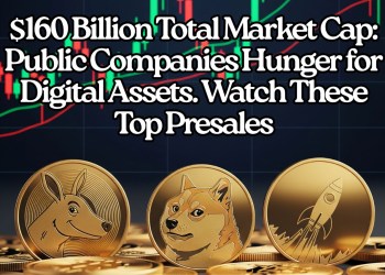 $160 Billion Total Market Cap: Public Companies Hunger for Digital Assets – Watch These Top Presales