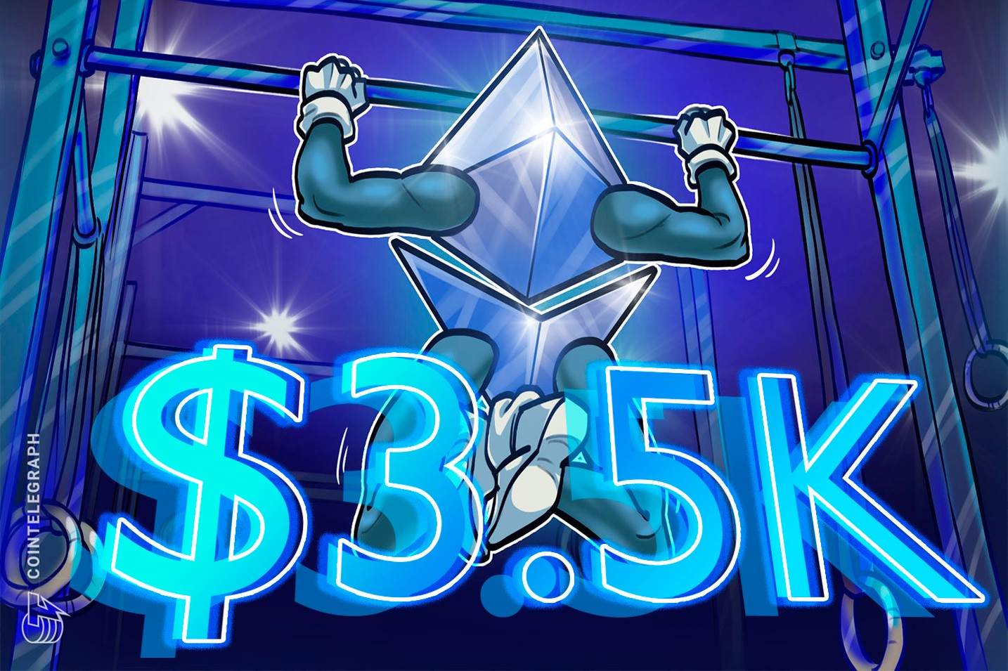以太坊(ETH)突破3500美元,RSI"买入信号"目标价10000美元