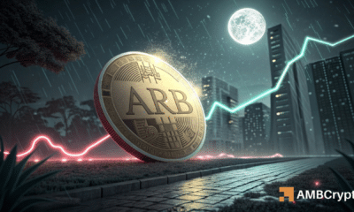 Arbitrum falls 10% amid weak on-chain activity –  Can ARB hold $0.48?
