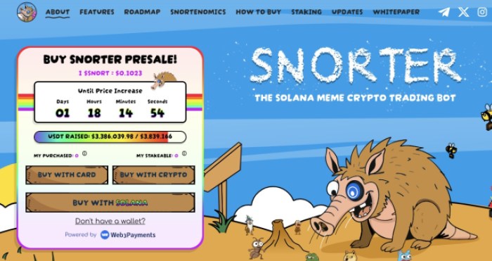 Snorter Token ($SNORT) Presale Info