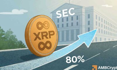 XRP ETF odds surge to 80% after SEC-Ripple legal settlement
