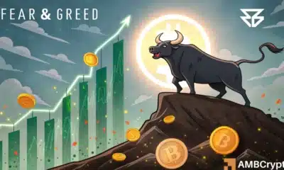 Crypto Fear & Greed Index hits 70 as Bitcoin nears its ATH again – What next?