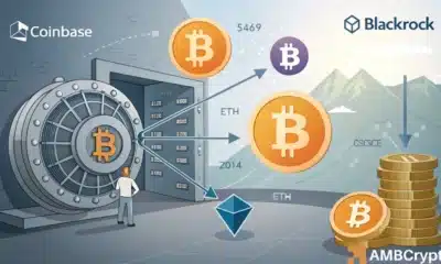 Why BlackRock’s 2.5K BTC and 101K ETH sell-off has traders on edge