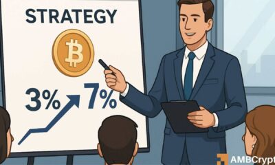 Strategy owning 3–7% of Bitcoin supply is not too much – Michael Saylor
