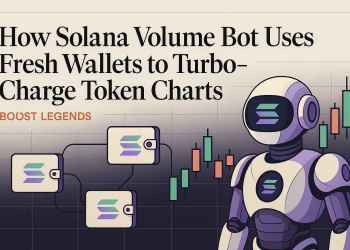 How Solana Volume Bot Uses Fresh Wallets to Turbo-Charge Token Charts