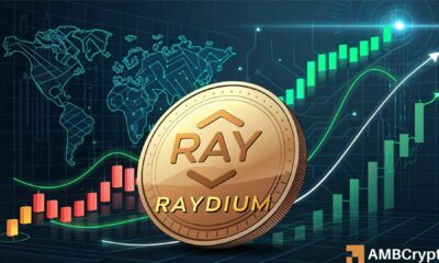 21% gains for Raydium’s (RAY) price, but is a dump incoming now?