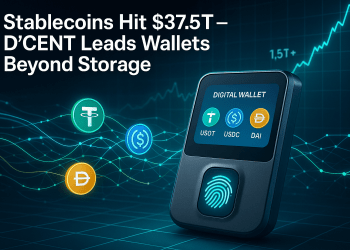 Stablecoins Hit $37.5T: How Stablecoins Are Turning Wallets Like D’CENT Into Action Hubs
