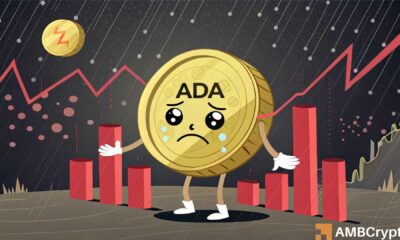 Cardano risks a 6.5% drop if $0.90 support breaks – Can it happen?