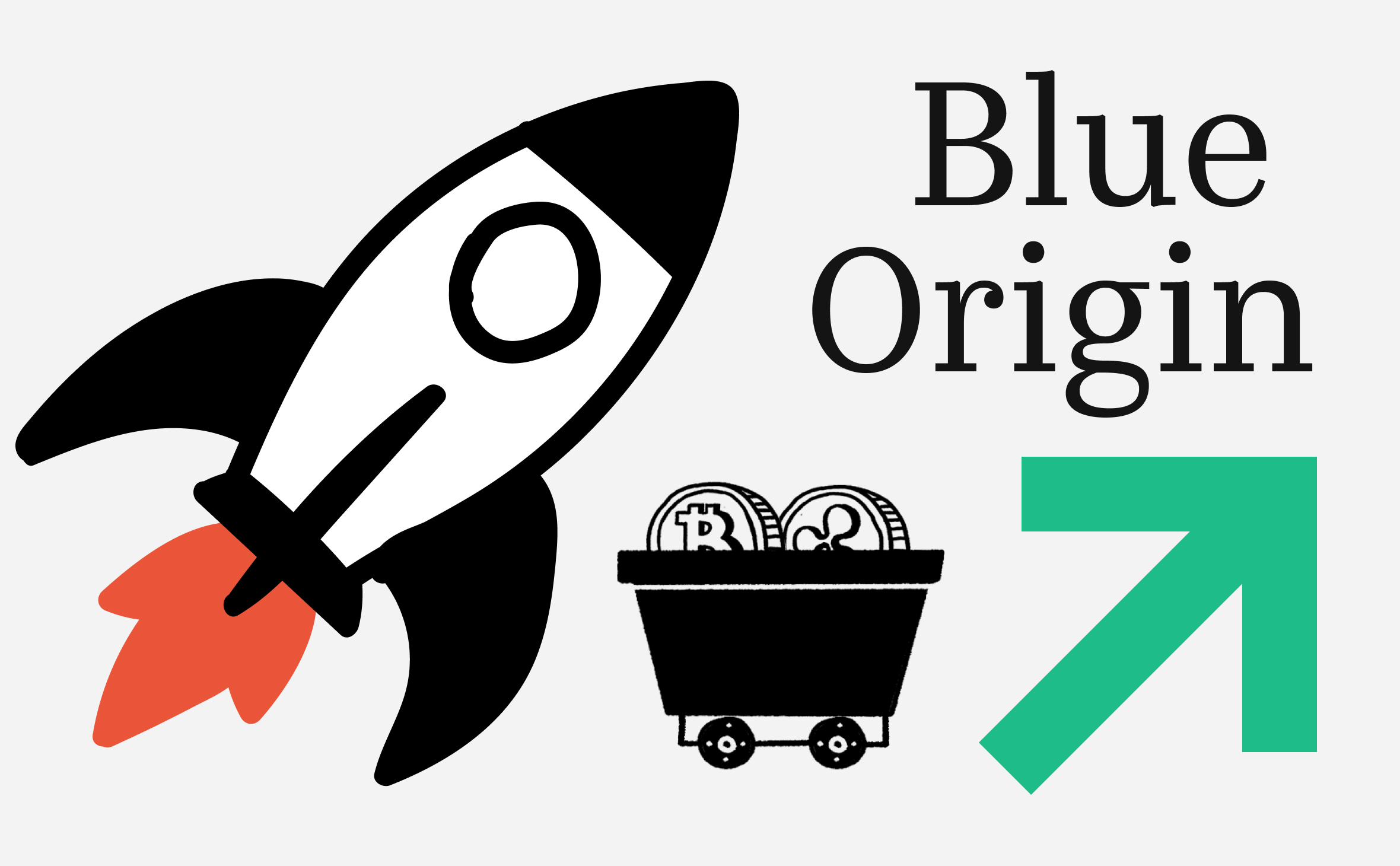 В космос за биткоины. Blue Origin Безоса начала принимать криптовалюты