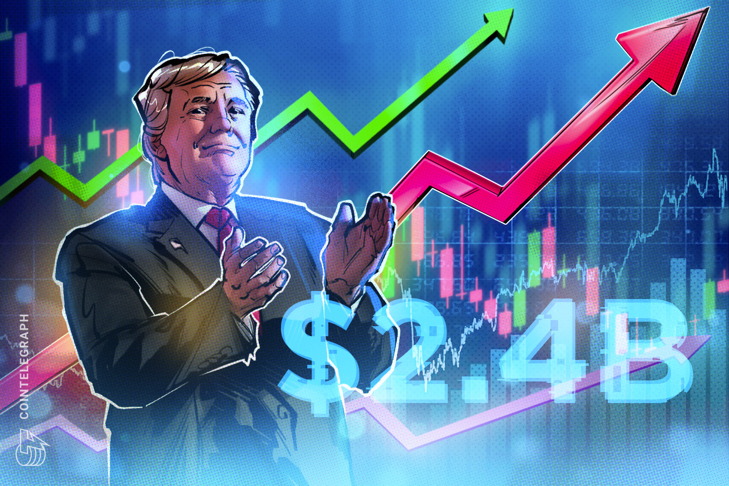 Trump’s crypto ventures yield $2.4B since 2022: Report