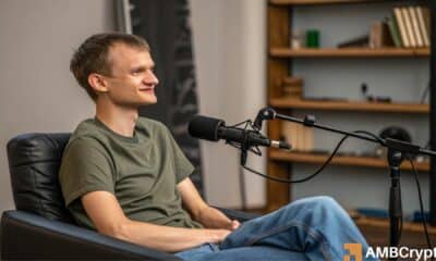 Vitalik Buterin says Ethereum treasury is ‘good’ but THIS risk remains