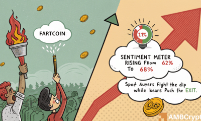 Fartcoin leads memecoin decline with 11% loss – Bulls, defend THIS level!