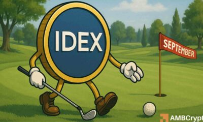 IDEX jumps 34% in 7 days: Can the hybrid DEX token push to $0.045?