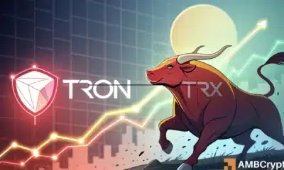 TRON stuck near $0.35 – Can rising Futures demand break TRX free?