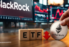 Analyst Hints Spot Ether ETF Outflow to ETH Sale by BlackRock