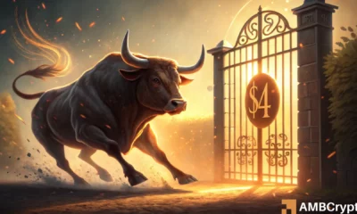 SUI: $4 is a short-term challenge – Will bulls prevail?