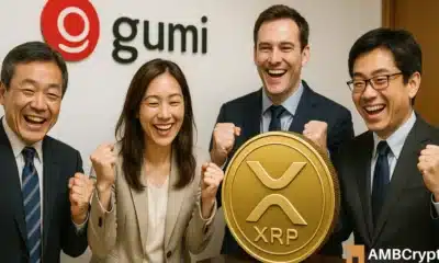Japanese gaming firm Gumi bets $17 mln on XRP, skips Ethereum: Here’s why