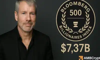 From Bitcoin hoarder to Billionaire: Michael Saylor cracks Bloomberg 500 list