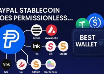 PayPal Stablecoin Goes Permissionless Across Nine Blockchains, Drives Attention to Best Wallet