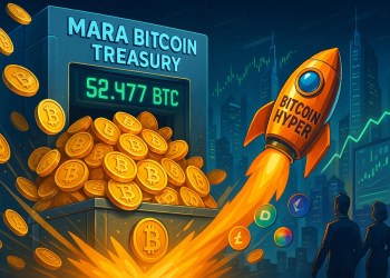 MARA’s Bitcoin Treasury Nears $6B After Mining 705 $BTC in August, Fueling Bitcoin Hyper’s $14M Presale