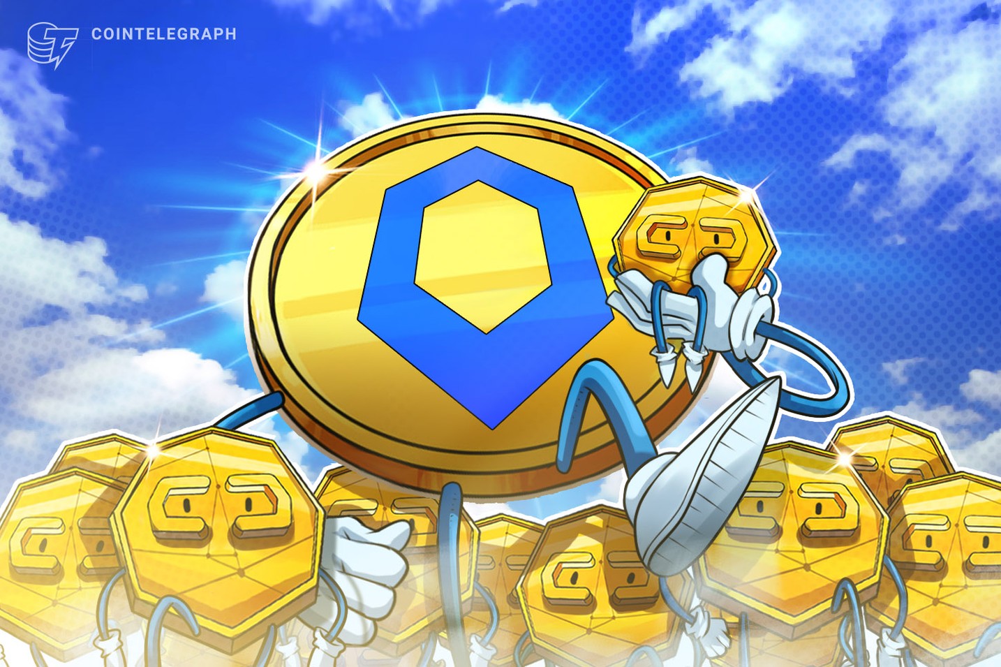 Chainlink(LINK)表现创 2021 年以来最佳,杯柄形态目标指向 100 美元