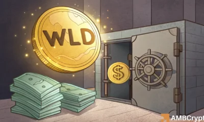 Worldcoin Treasury push sparks 100% price gains, but how far is the ATH now?