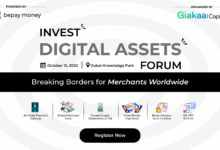Bepay Money Powers Invest Digital Assets Forum in Dubai, Showcasing Bepay Business Merchant Solutions for Global Commerce