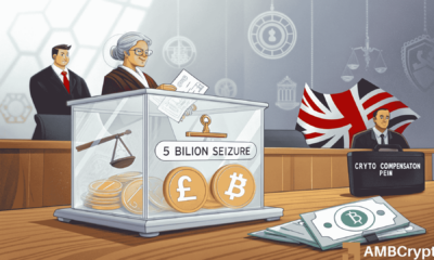 U.K. to turn £5bn Bitcoin haul into victim compensation fund