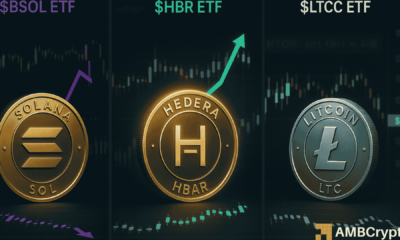 Solana, Hedera, and Litecoin ETFs debut — Here’s how the market reacted