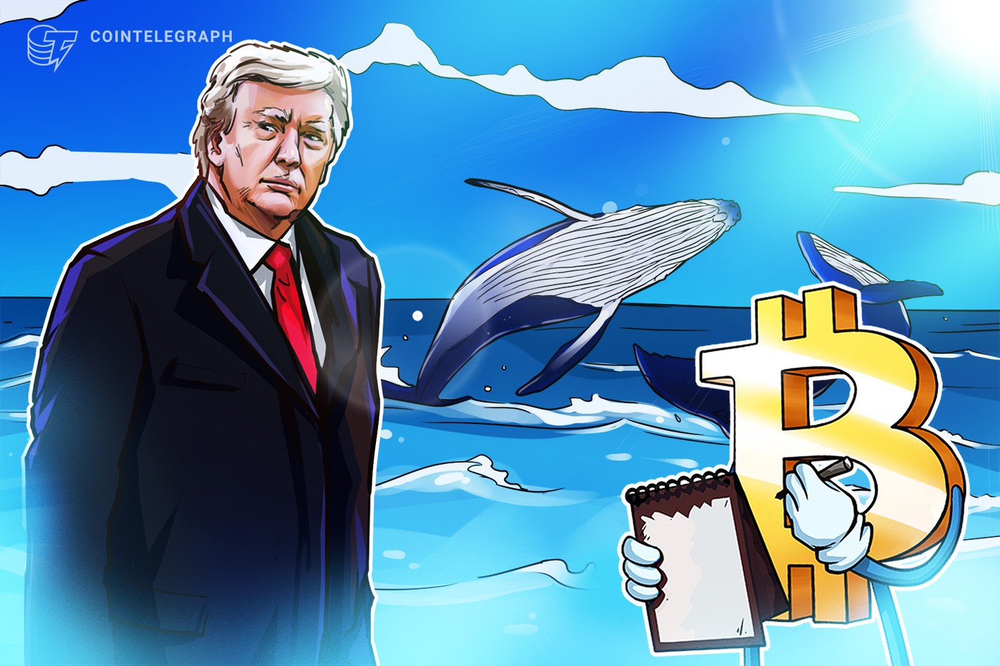 比特币巨鲸在特朗普发布公告前增加40倍杠杆做空BTC