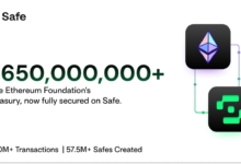 JUST IN: Ethereum Foundation Moves Entire $650M+ Treasury to Safe Multisig