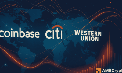 Citi taps Coinbase for global payments shift