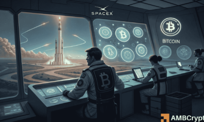 Elon Musk’s SpaceX moves Bitcoin — First major on-chain activity since July