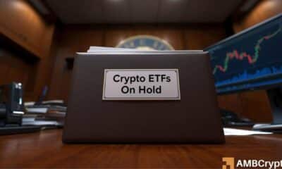 Over 100 crypto ETF decisions delayed: SEC freezes ‘non-emergency’ cases