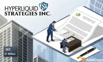 Hyperliquid Strategies files for $1B public offering to bolster HYPE treasury