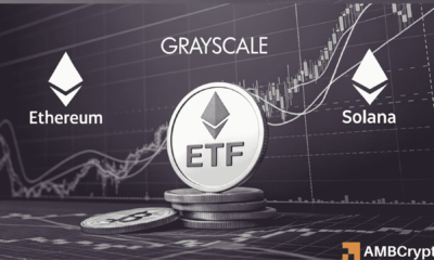 Grayscale adds staking feature to Ethereum, Solana ETF products – Details!