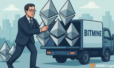 ‘Ethereum at discount’ says Tom Lee after BitMine’s $13B ETH haul