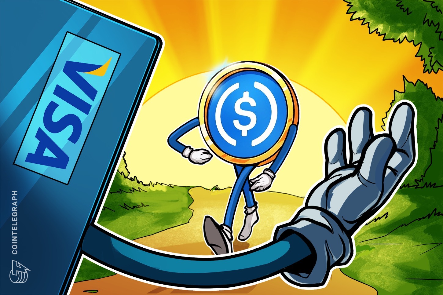 Visa pilots fiat-funded stablecoin payouts for US businesses